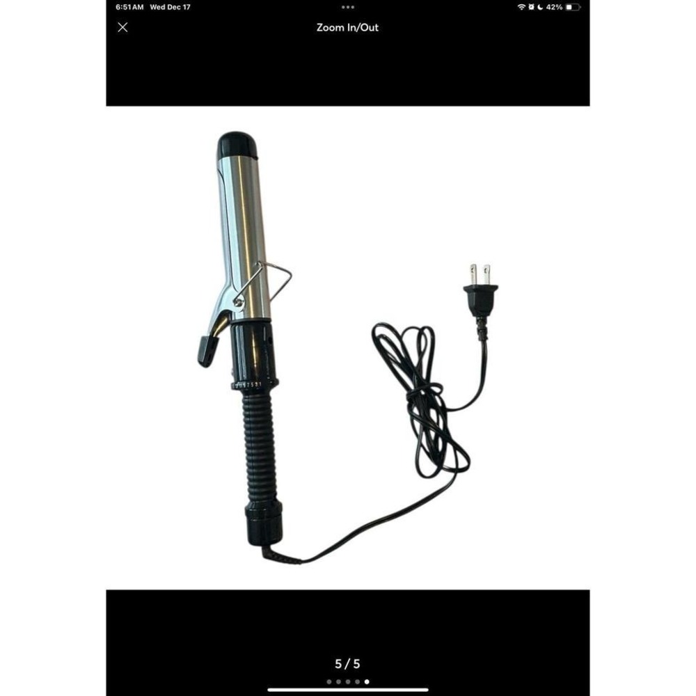 Conair - Instant Heat 1 1/4 in Curling Iron CD82GNR‎ - Dual Voltage